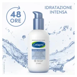 Cetaphil Optimal Hydration - Lozione corpo ricostitutiva per la pelle secca e sensibile, 473 ml