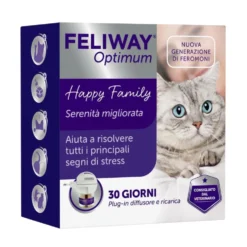 Ceva Feliway - Optimum Starter Kit Diffusore + Ricarica da 48ml