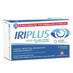 Chemist's Research Iriplus Easydrop - Gocce oculari lenitive per la secchezza, 15 monodose