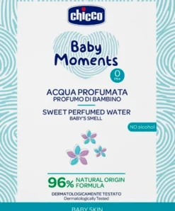 Chicco Baby Moments - Acqua di Colonia Profumo di Bambino Senza Alcol, 100ml