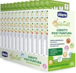 Chicco Cerotti Dopo Puntura Sollievo Immediato dai 3 Anni, 30 Pezzi