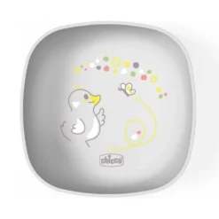 Chicco Ciotola con Coperchio 6m+ colore Grigio, 1 pezzo