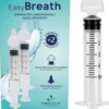 Chicco Easy Breath - Siringhe monouso per il lavaggio nasale dei bambini, 2 pezzi da 5 ml
