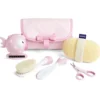 Chicco Il Mio Primo Beauty Rosa Termometro Guanto Spazzola e Pettine Forbici