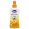 Chicco Latte Solare Spray SPF 30 Protezione Alta IR UVA UVB Bambini, 150ml
