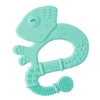 Chicco Massaggiagengive Soft Iguana con Setole Morbide 2M+ Azzurro, 1 Pezzo