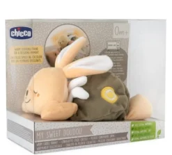 Chicco My Sweet Doudou Coniglietto - Peluche riscaldabile con un sacchetto di sale, 1 pezzo