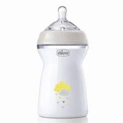 Chicco Natural Feeling - Biberon 6M+ Capacità 330ml Flusso Veloce, 1 Pezzo