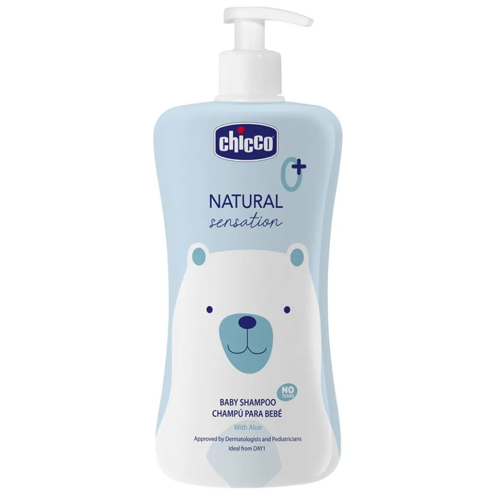 Chicco Natural Sensation - Baby Shampoo No Lacrime per Bambini 0M+, 500ml