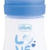 Chicco Perfect 5 - Biberon 0M+ Flusso Lento Capacità 150ml Azzurro