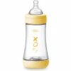 Chicco Perfect 5 - Biberon 2M+ Giallo Flusso Medio Capacità 240ml, 1 Pezzo