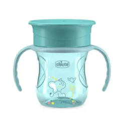 Chicco Perfect Cup Tazza 12m+ Colore Azzurro, 200ml