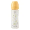 Chicco Perfect Easy Biberon Anti-Colica in Vetro 240ml Colore Giallo, 1 Pezzo