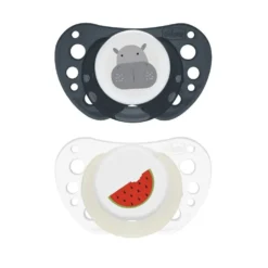 Chicco PhysioForma - Air Lumi Succhietto 16-36M Tettarella in Silicone, 2 Pezzi