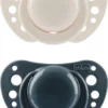 Chicco PhysioForma - Air Succhietto 6-16M Tettarella in Silicone Blu, 2 Pezzi