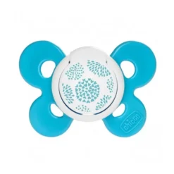 Chicco PhysioForma - Comfort Succhietto 6-16M Tettarella in Silicone Blu,1 Pezzo