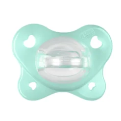 Chicco Physioforma - Dual Soft Succhietto Gommotto 0-2M in Silicone Neutro, 1 pezzo