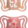 Chicco PhysioForma - Light Succhietto 16-36M Tettarella in Silicone Rosa, 2pz