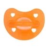 Chicco PhysioForma - Luxe Fluo Succhietto Gommotto 6-16M in Silicone Arancione, 1 succhietto