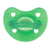 Chicco PhysioForma - Luxe Fluo Succhietto Gommotto 6-16M in Silicone Verde, 1 succhietto