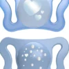 Chicco PhysioForma - Micrò Succhietto 0-2M Tettarella Silicone Azzurro, 2 Pezzi