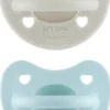 Chicco PhysioForma - Soft Luxe 6-16M Succhietto in Silicone Bimbo, 2 pezzi