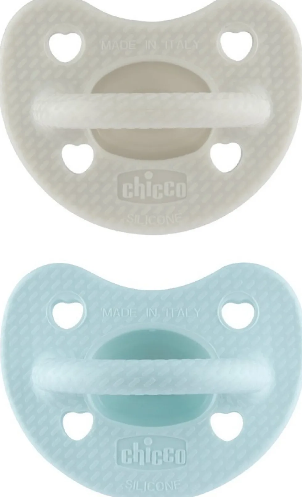 Chicco PhysioForma - Soft Luxe 6-16M Succhietto in Silicone Bimbo, 2 pezzi
