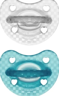 Chicco PhysioForma - Soft Luxe 16-36M Succhietto in Silicone Bimbo, 2 pezzi
