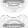 Chicco PhysioForma - Succhietto Gommotto 16-36M Crystal in Silicone, 2 Pezzi