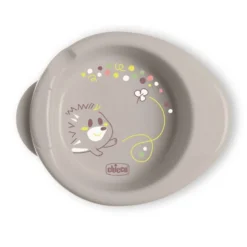 Chicco Piatto Pappacalda 6m+ Mantiene la Temperatura colore Grigio, 1 Pezzo
