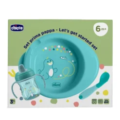 Chicco Set Prima Pappa 6m+ colore Azzurro