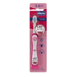 Chicco Spazzolino 3-6 anni colore Rosa, 1 pezzo