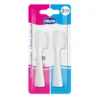 Chicco Testine per Spazzolino Elettrico, 2 Pezzi