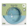 Chicco Warmy Plate Piatto per Pappa Calda 6m+ Azzurro, 1 pezzo