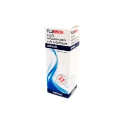 Chiesi Fluibron 0,75% Ambroxolo Cloridrato Soluzione Orale o Da Nebulizzare Mucolitico, 40ml