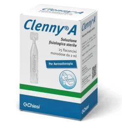 Chiesi Iso Clenny Soluzione Fisiologica Monodose Aerosolterapia 25 Flaconi 2 ml