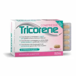 Chiesi Tricorene - Integratore alimentare per capelli sani e anticaduta, 30 compresse