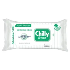 Chilly Salviettine Pocket Gel Fresco Formula Fresca pH5, 12 Salviette