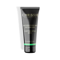 Chrissie Cosmetics Maschera Purificante Detossinante - Maschera viso per pelli impure, 75 ml