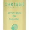 Chrissie Cosmetics Olio corpo attivo antismagliature - Olio per l'elasticità della pelle, 100 ml