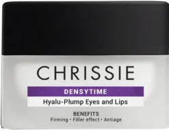 Chrissie Densytime Hyalu-Plump Eyes and Lips Crema gel rimpolpante per il contorno occhi e labbra, 20 ml