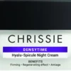 Chrissie Densytime Hyalu-Spicule Night Cream Crema notte ad azione ristrutturante e rimpolpante, 50 ml