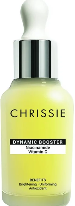 Chrissie Dynamic Booster Niacinamide e Vitamina C Siero viso per illuminare l'incarnato, 30 ml