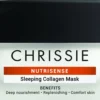 Chrissie Nutrisense Sleeping Collagen Mask Maschera notte al collagene nutriente per il viso, 50 ml