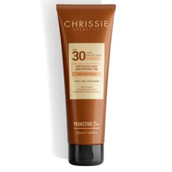 Chrissie Proactive Sun SPF30 - Crema solare viso e corpo contro il fotoinvecchiamento, 150 ml