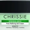 Chrissie Sebobalance Pore-Refining Crema gel affinante e opacizzante per le pelli miste e impure, 50 ml