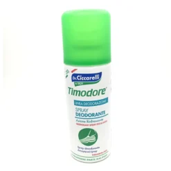 Ciccarelli Timodore - Spray deodorante contro i cattivi odori di piedi e calzature, 150 ml