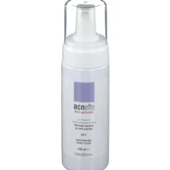 Cieffe Derma Acneffe Eco Mousse - Mousse detergente esfoliante per pelli acneiche, 150 ml