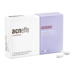 Cieffe Derma Acneffe - Integratore alimentare per la pelle acneica, 30 compresse