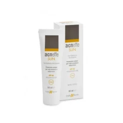 Cieffe Derma Acneffe Sun - Crema solare SPF 30 per la cute acneica e seborroica, 50 ml